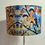 Thumbnail: BULLFINCHES lamp shade. drum. batik design. Handmade. 3 sizes available