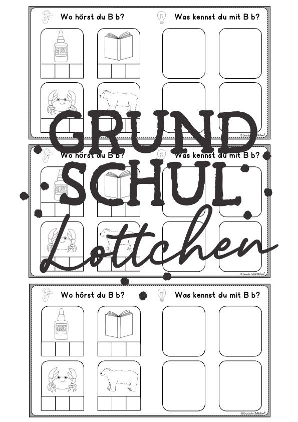 Miniaturbild: "Wo hörst du"-Vorlage (An-, In-, Endlaut)