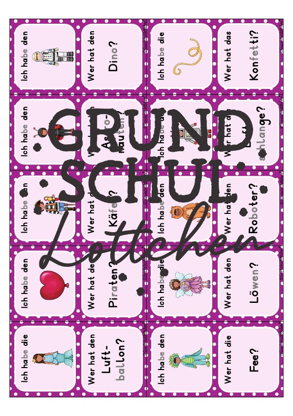 Miniaturbild: Fasching - Lesespiel