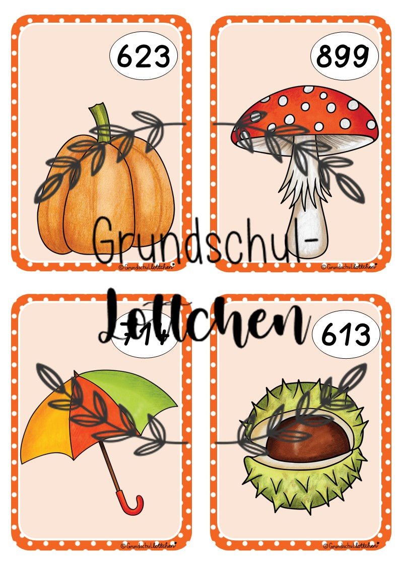 Miniaturbild: Herbst - Rechenspaziergang ZR 1000