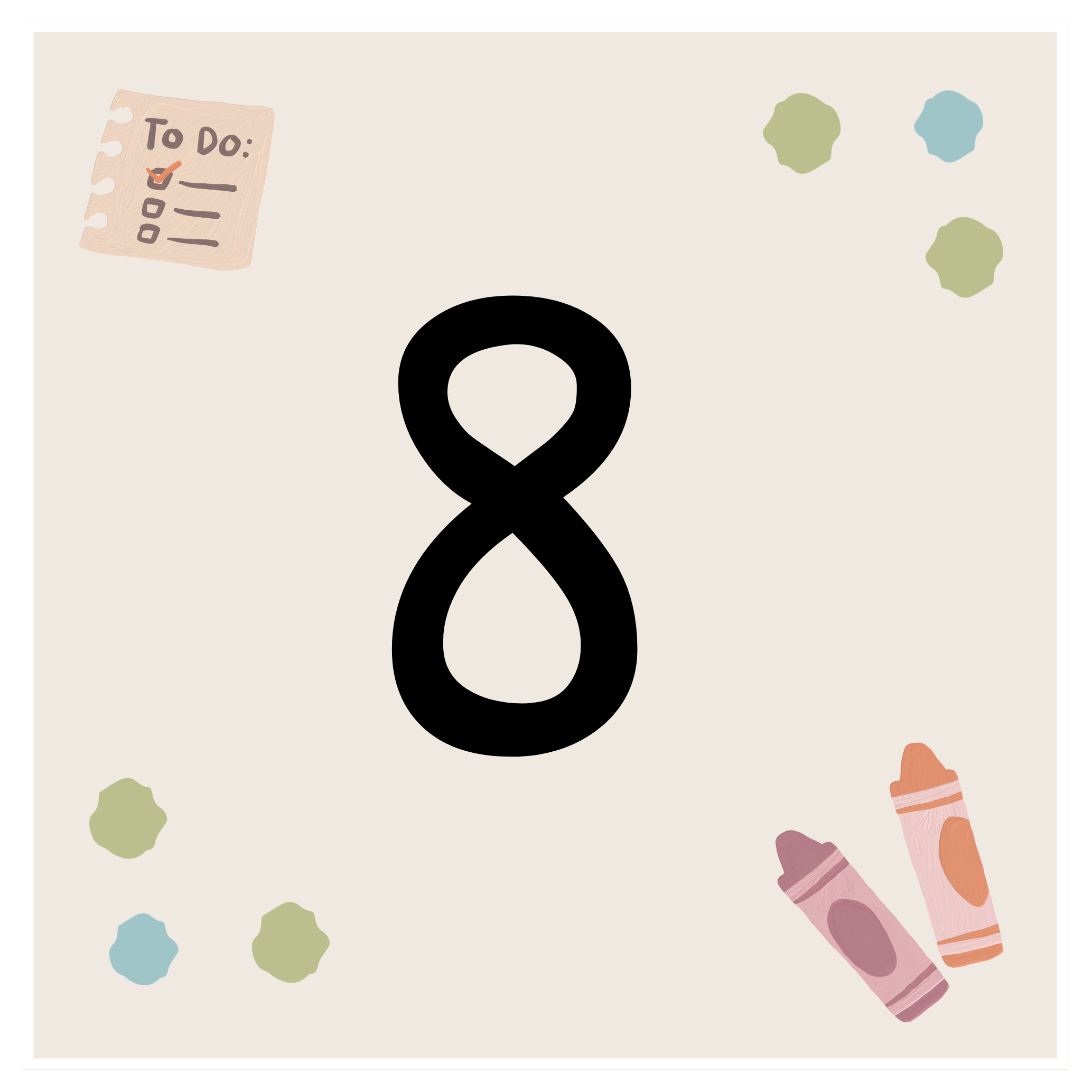 Tag 8 - Schulstartkalender