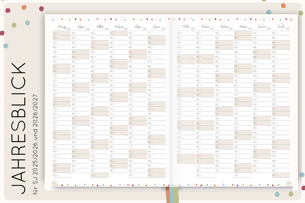 Miniaturbild: 365 Tage Lehrglück - Kalender 2026/2027