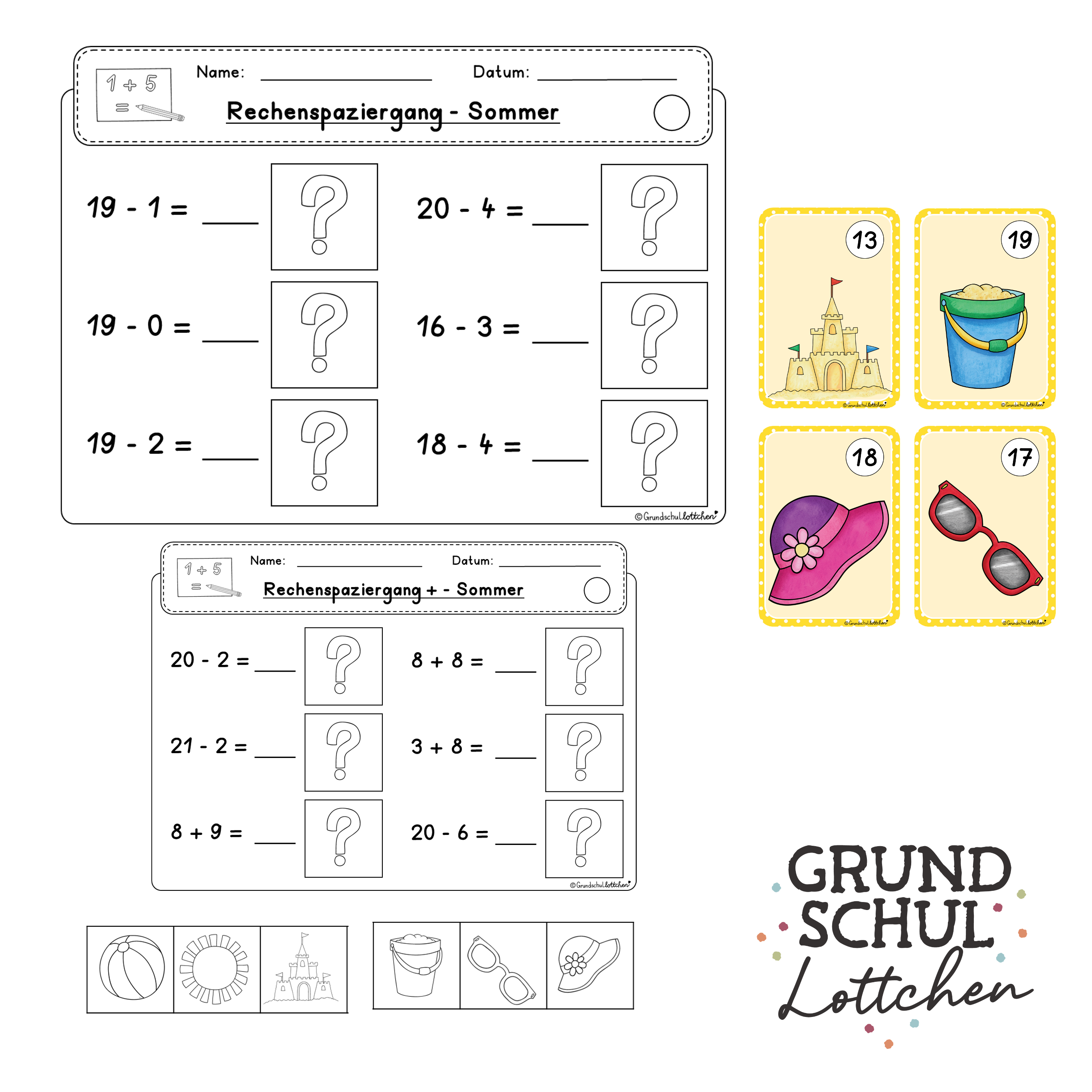 Sommer - Rechenspaziergang ZR 20