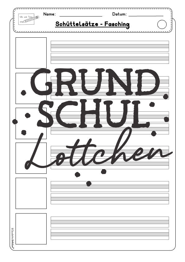 Miniaturbild: Fasching - Schüttelsätze