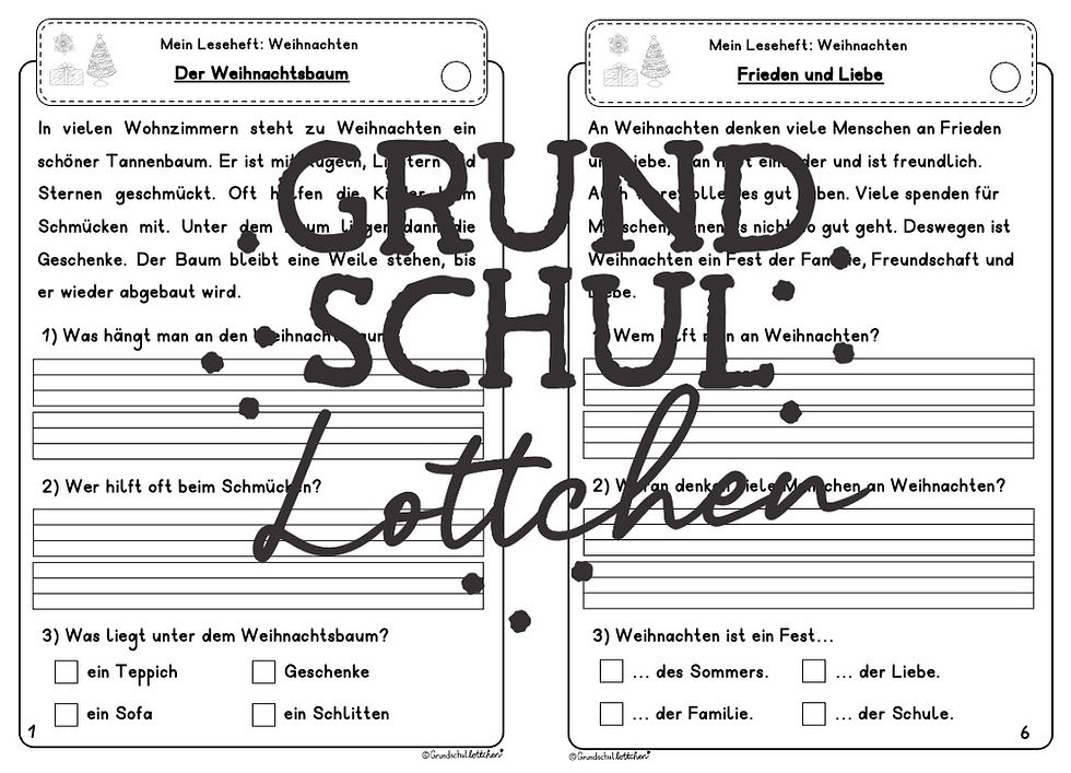 Miniaturbild: Weihnachten - Lesebuch