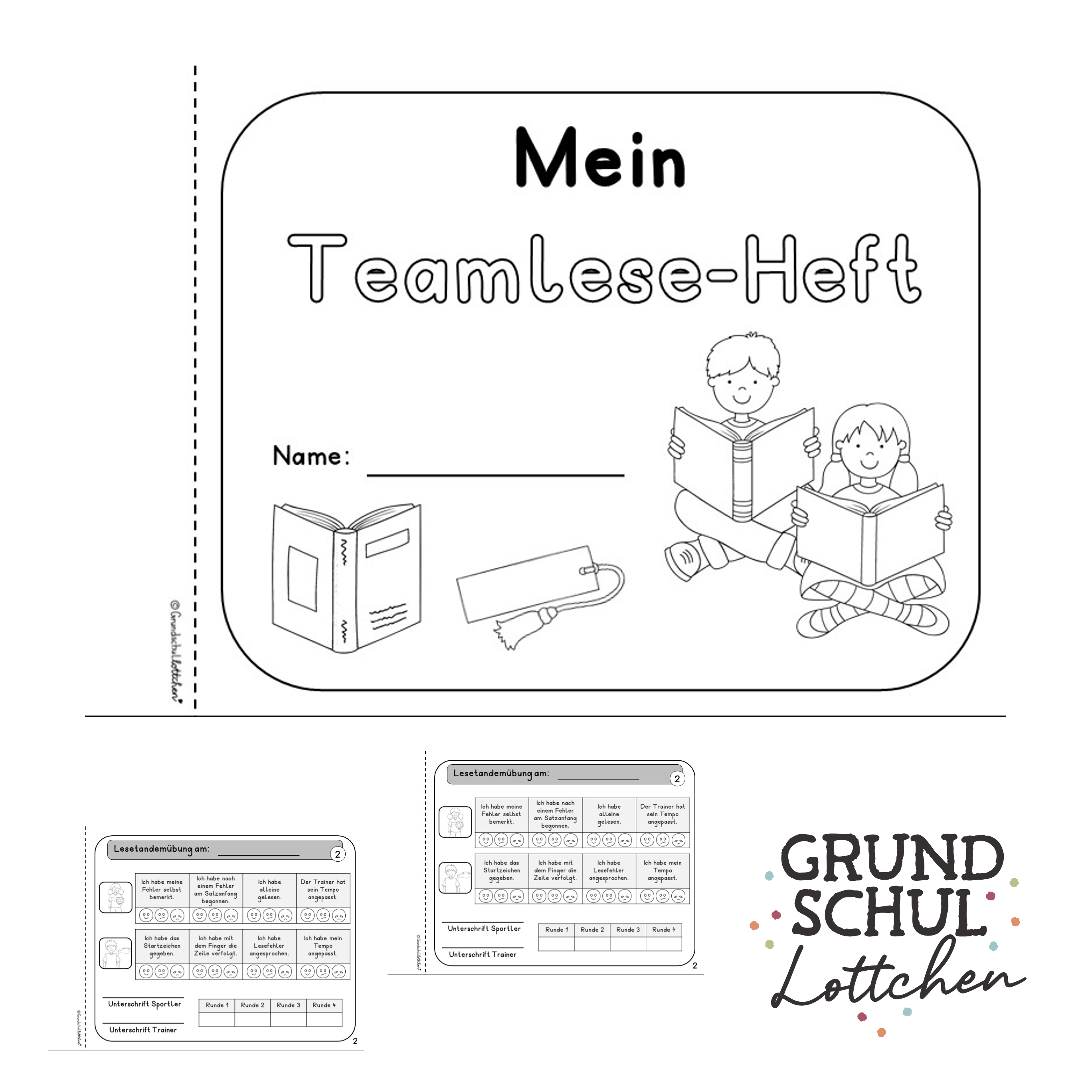 Teamlesen Reflexion - Miniheft