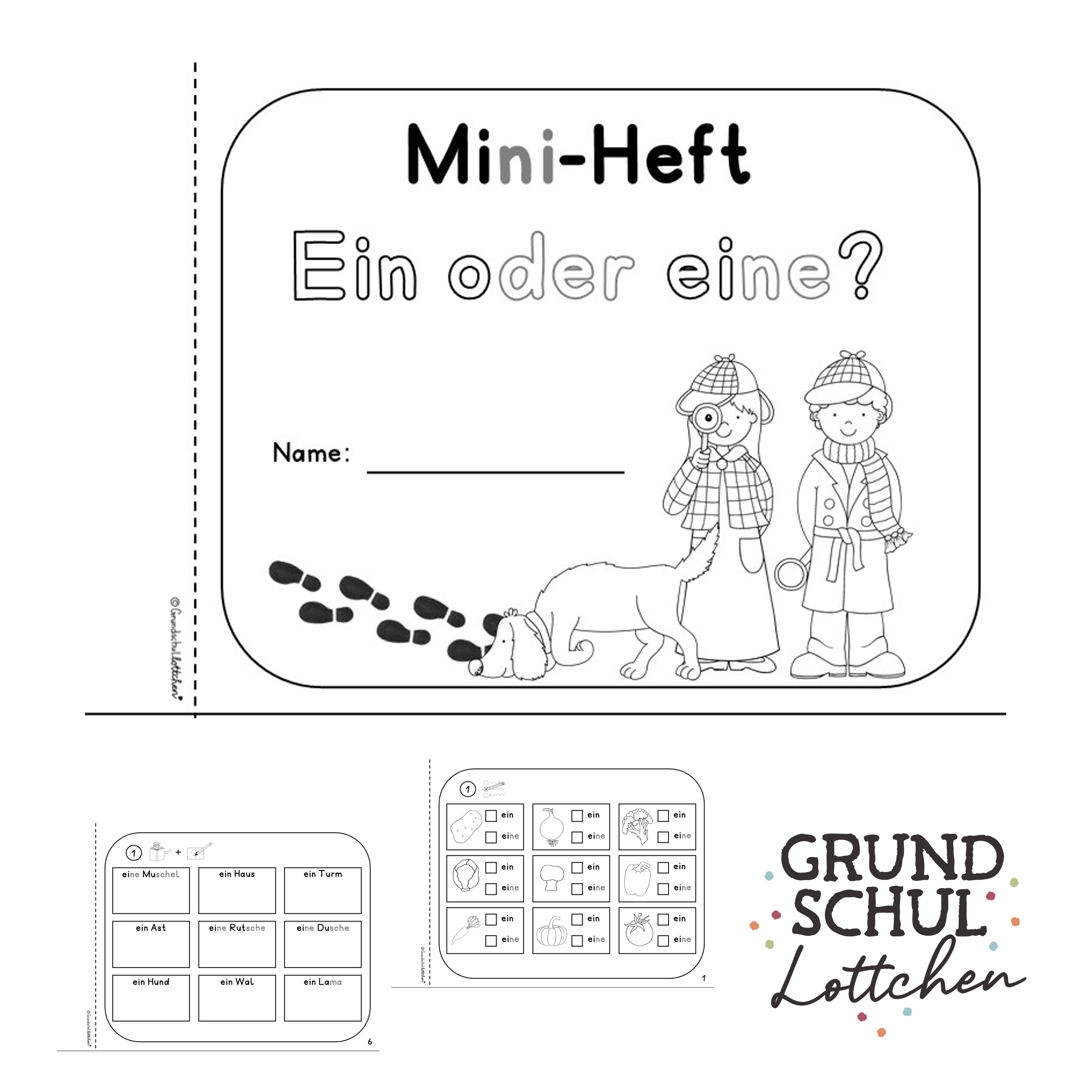 Ein oder eine - Miniheft