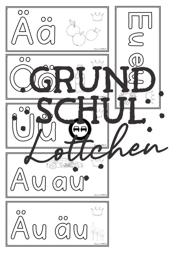 Miniaturbild: Nachspurbuchstaben