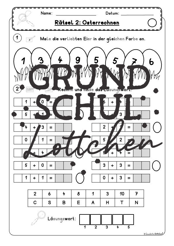 Miniaturbild: Ostern - Escape Room Kl 1