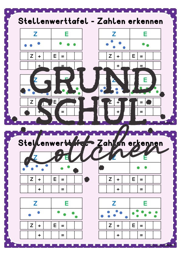 Miniaturbild: Zahlenraumerweiterung - Mathekartei Kl 2