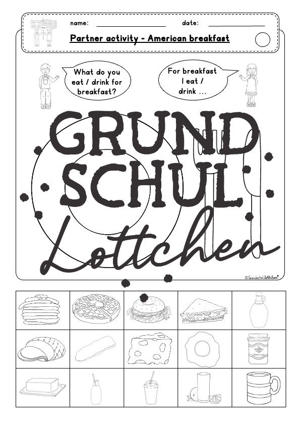 Miniaturbild: American Breakfast - Materialpaket