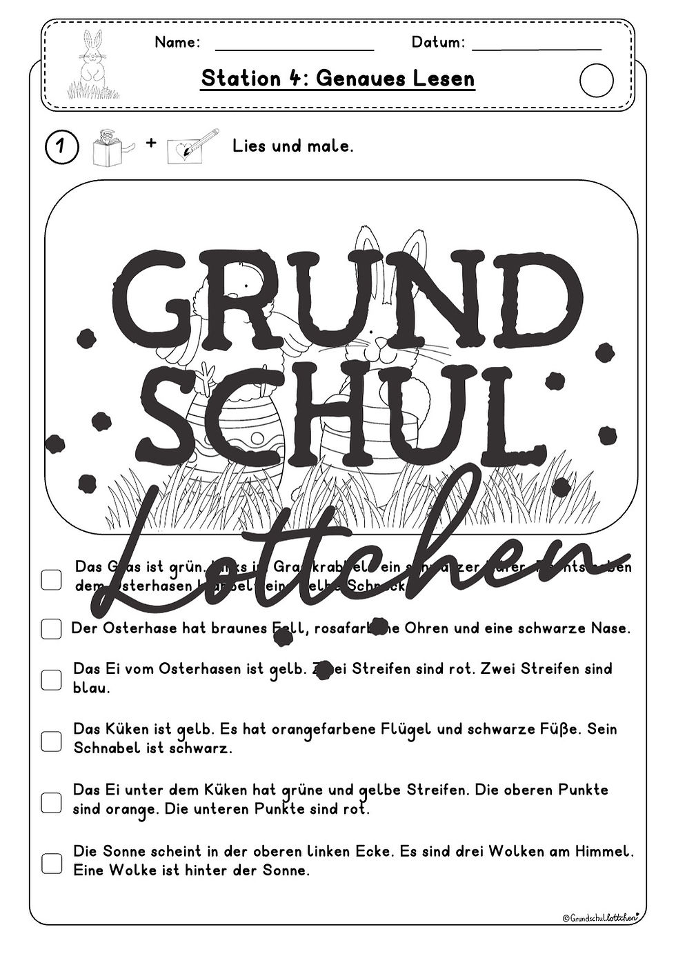 Miniaturbild: Osterwerkstatt - Klasse 3