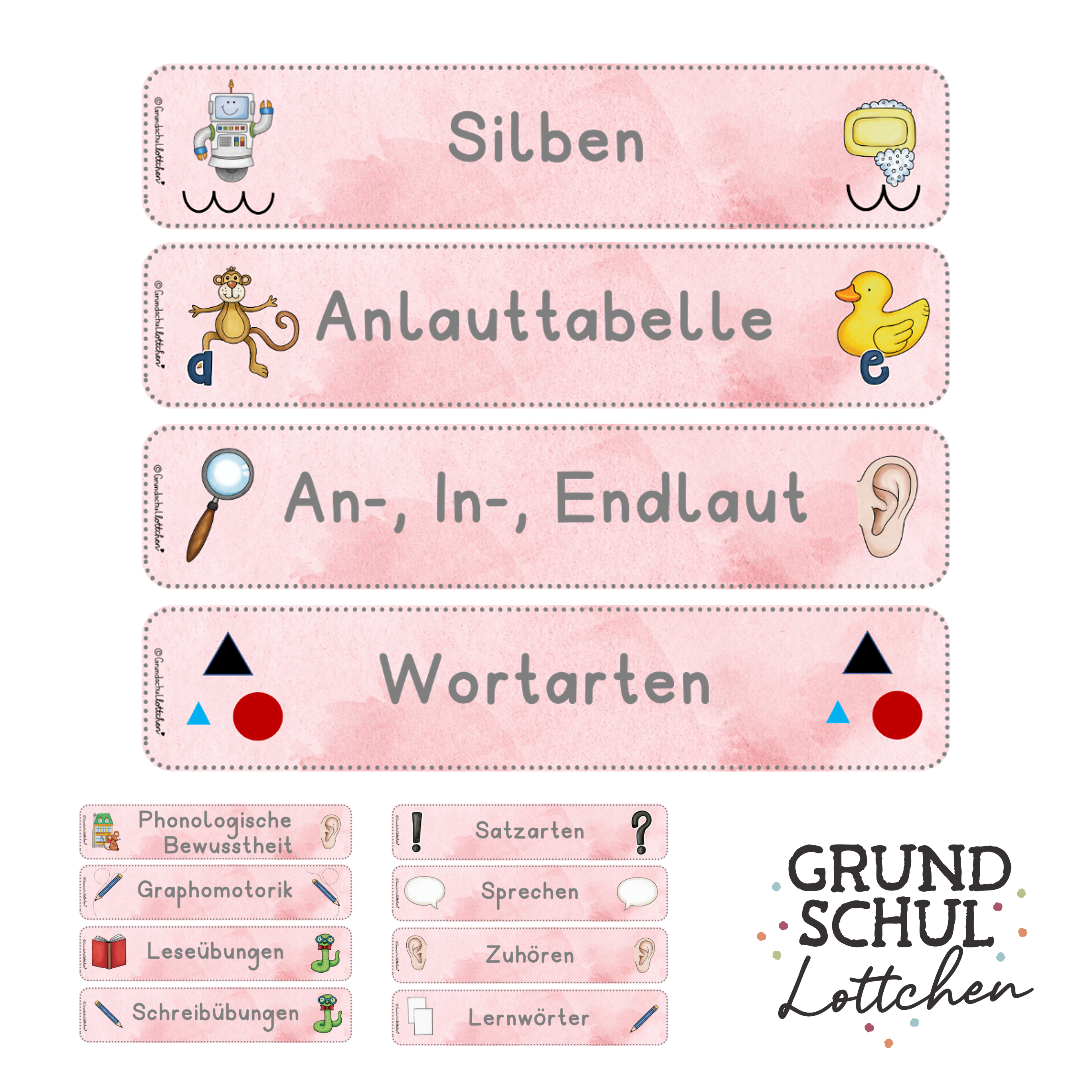 Etiketten - Deutsch