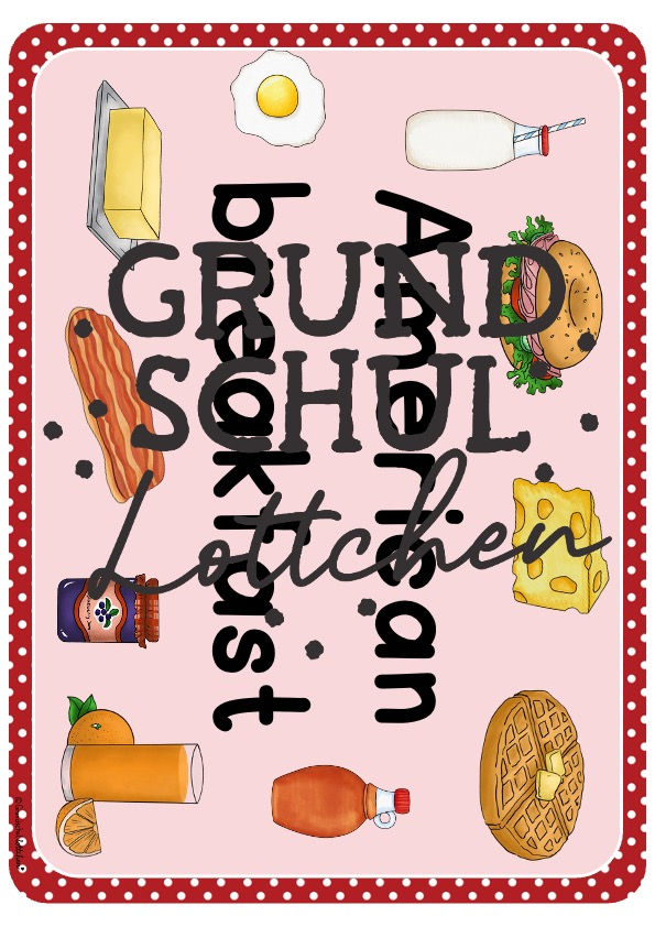 Miniaturbild: American Breakfast - Materialpaket