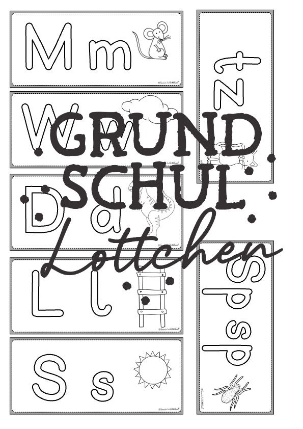 Miniaturbild: Nachspurbuchstaben