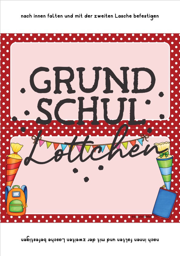 Miniaturbild: Einschulung - Namensschilder