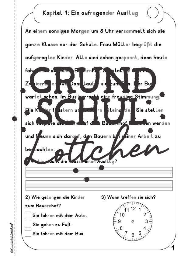 Miniaturbild: Auf dem Bauernhof - Leseheft