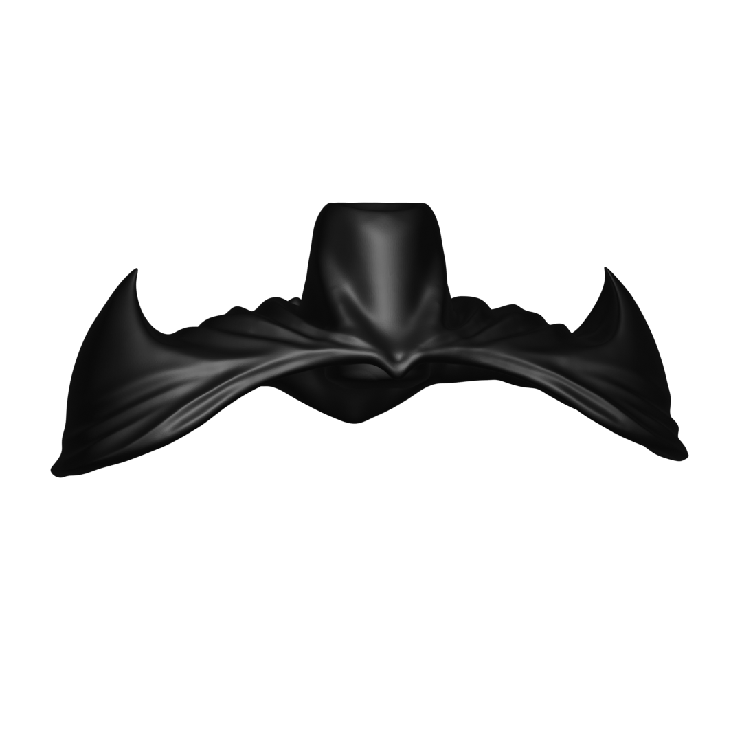 1/18 Scale Collar & Shoulders: Dark Knight (Flash Point v2)