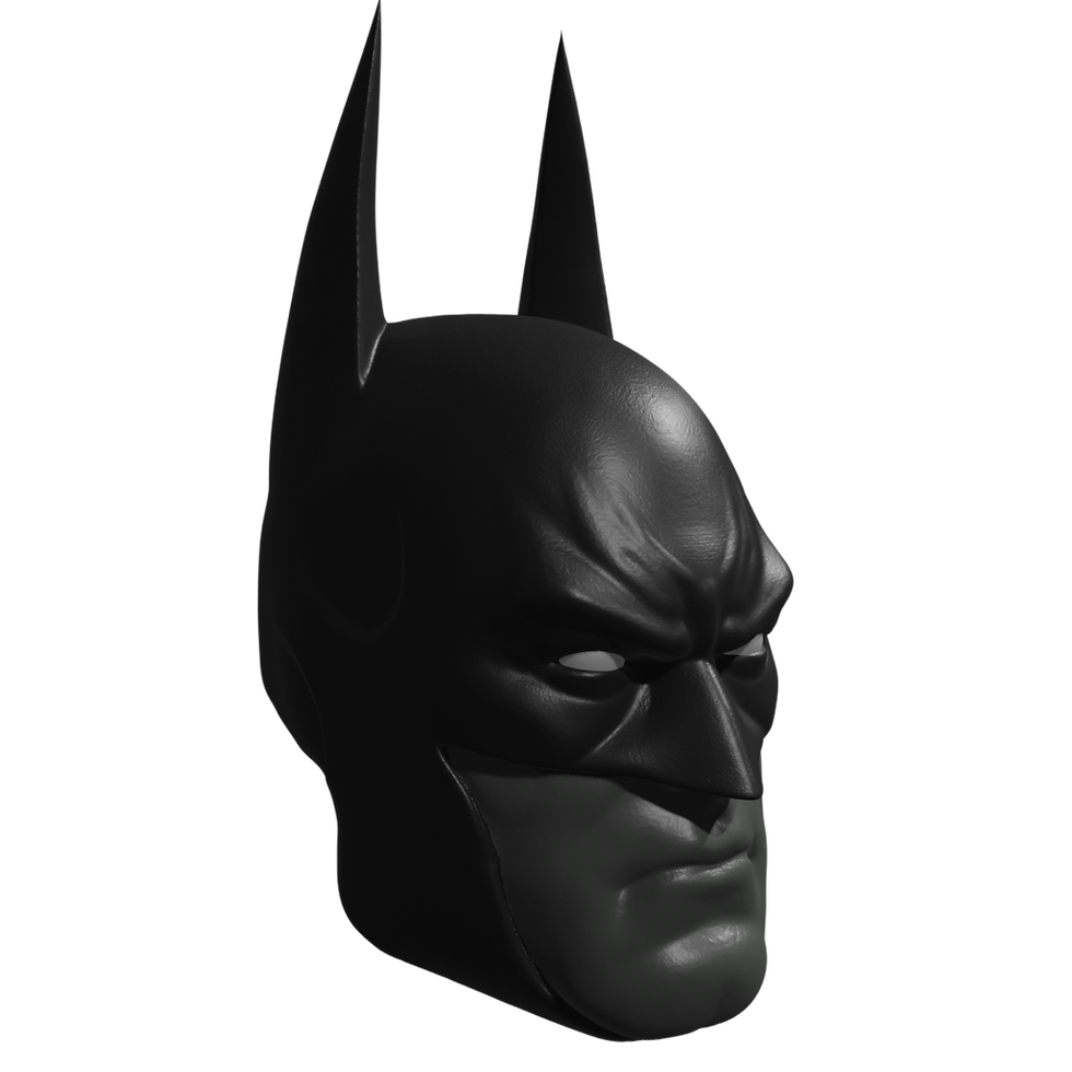 1/6 Scale Head [Unpainted]: Dark Knight (Arkham Asylum)