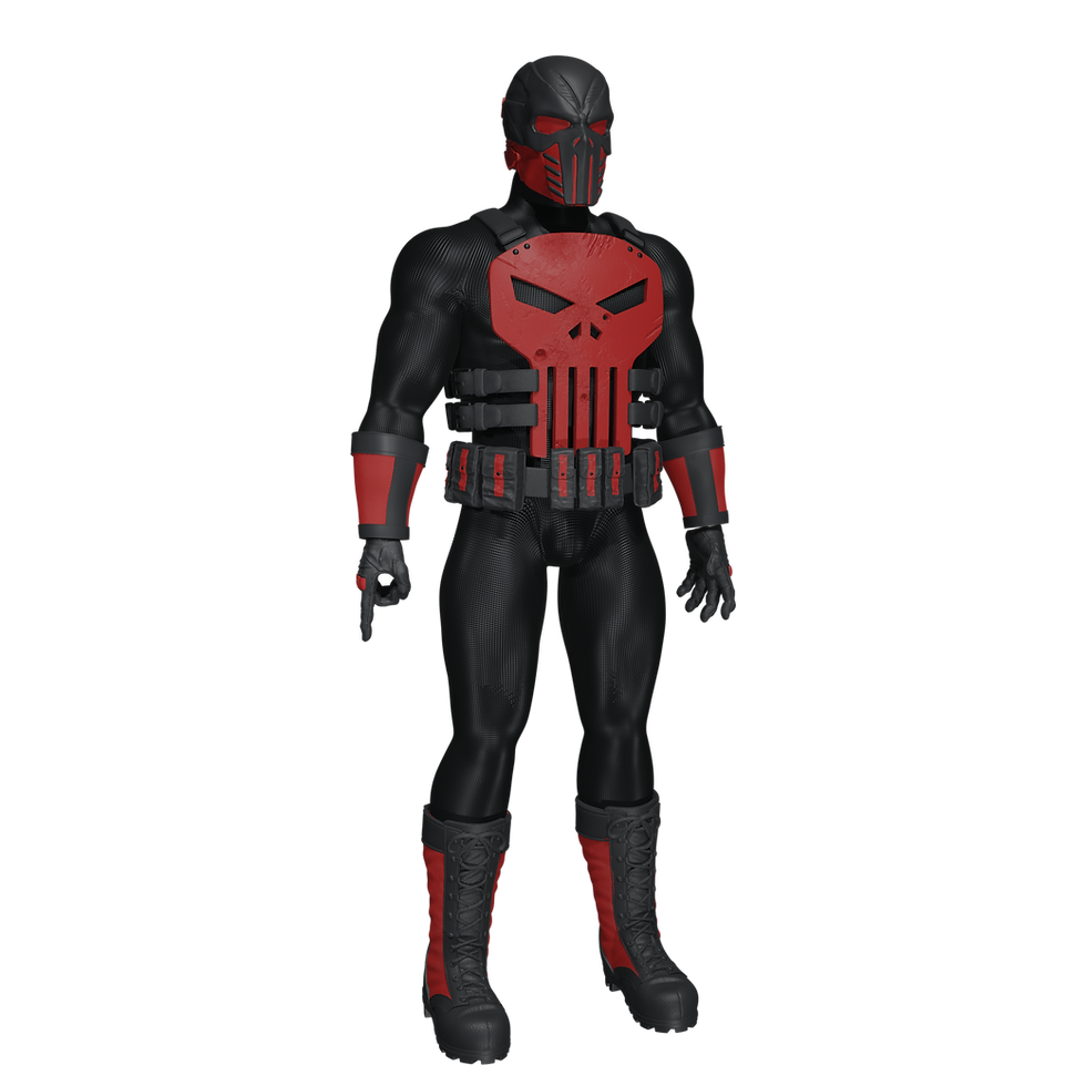 Thumbnail: 1/12 Scale Deluxe Action Figure Kit: Anti-Hero (Pun-X)