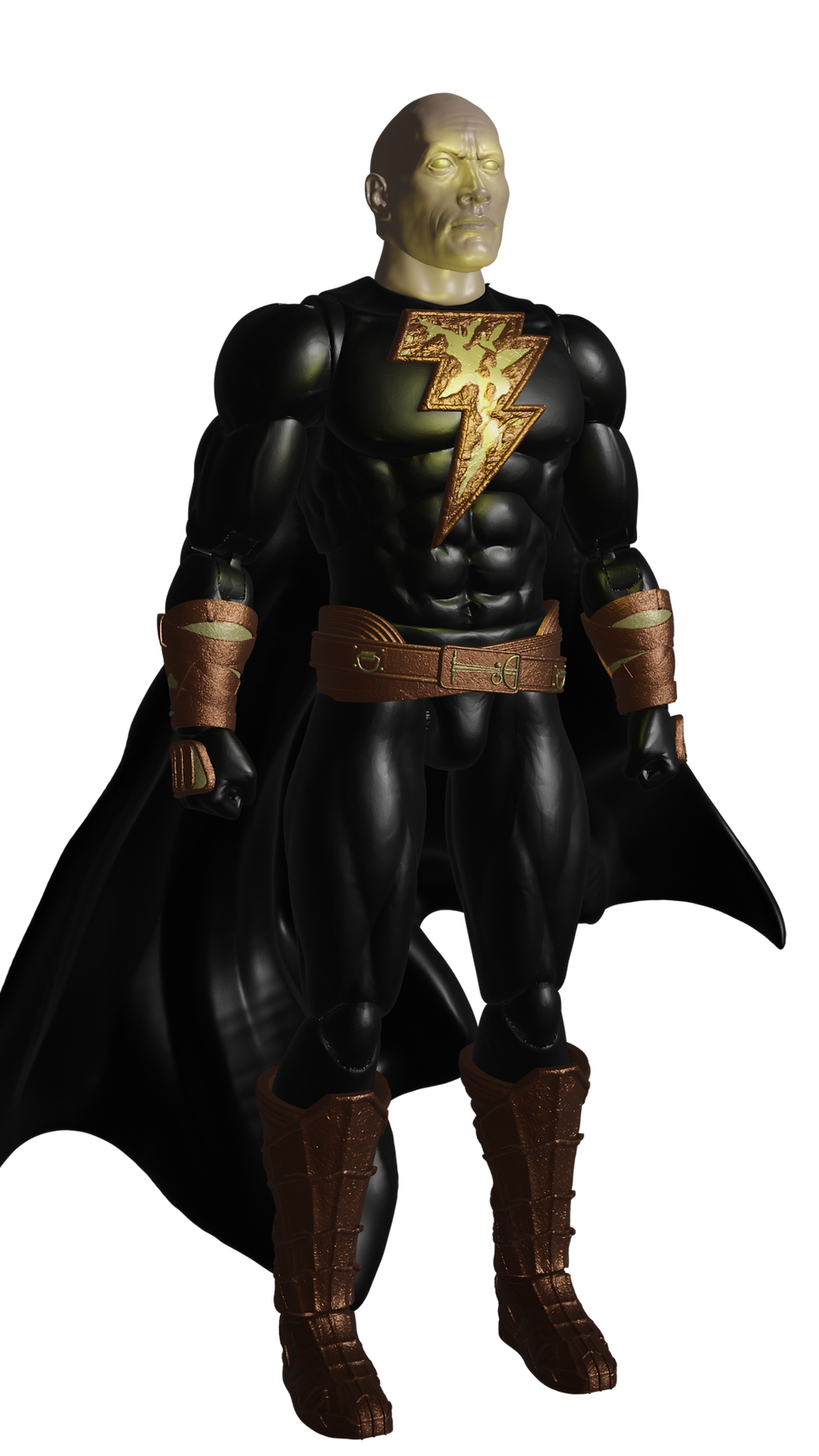 Thumbnail: 1/6 Scale Action Figure Kit: The Rock (Inspired by Black Adam-B)