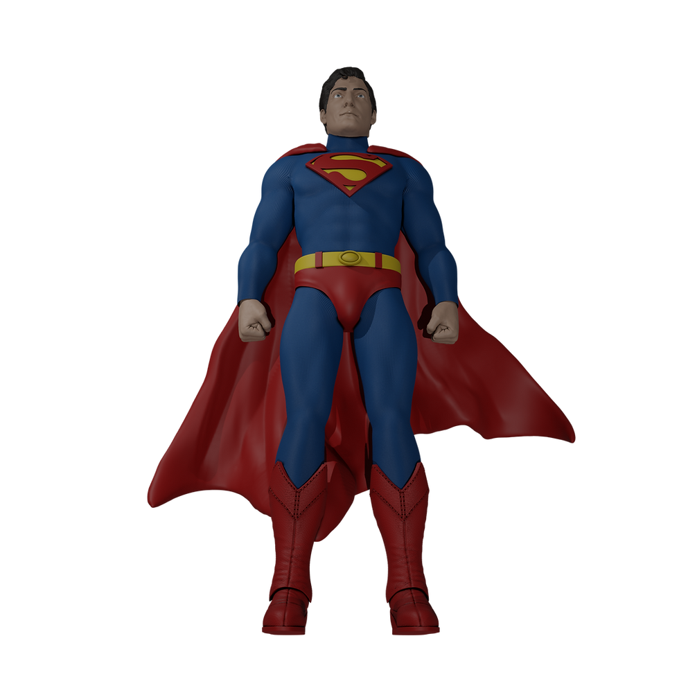 Thumbnail: 1/6 Scale Action Figure Kit: Super Steel Man (Christopher Reeves)