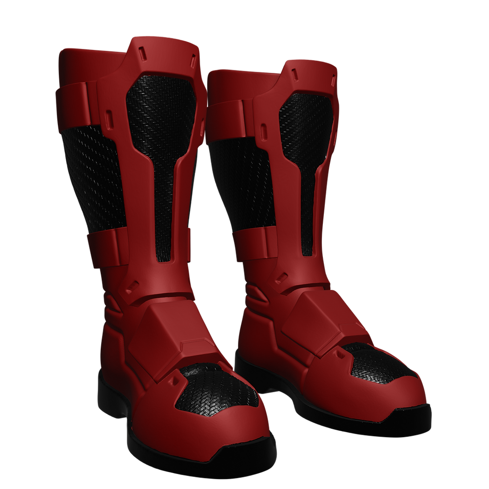 Thumbnail: 1/10 Scale Action FIgure Boots: Futuristic JM-02