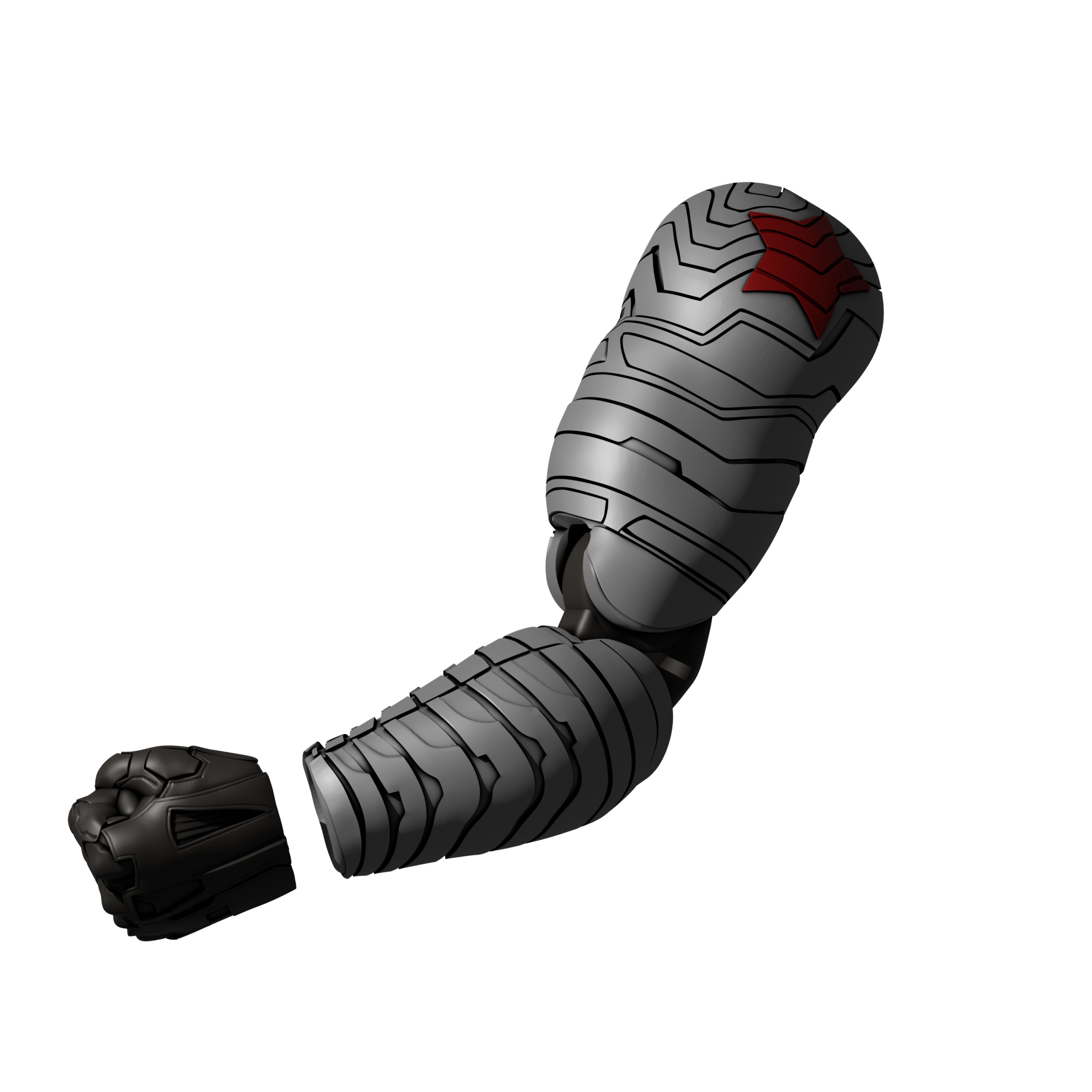 STL File: Winter Soldier Prosthetic Arm