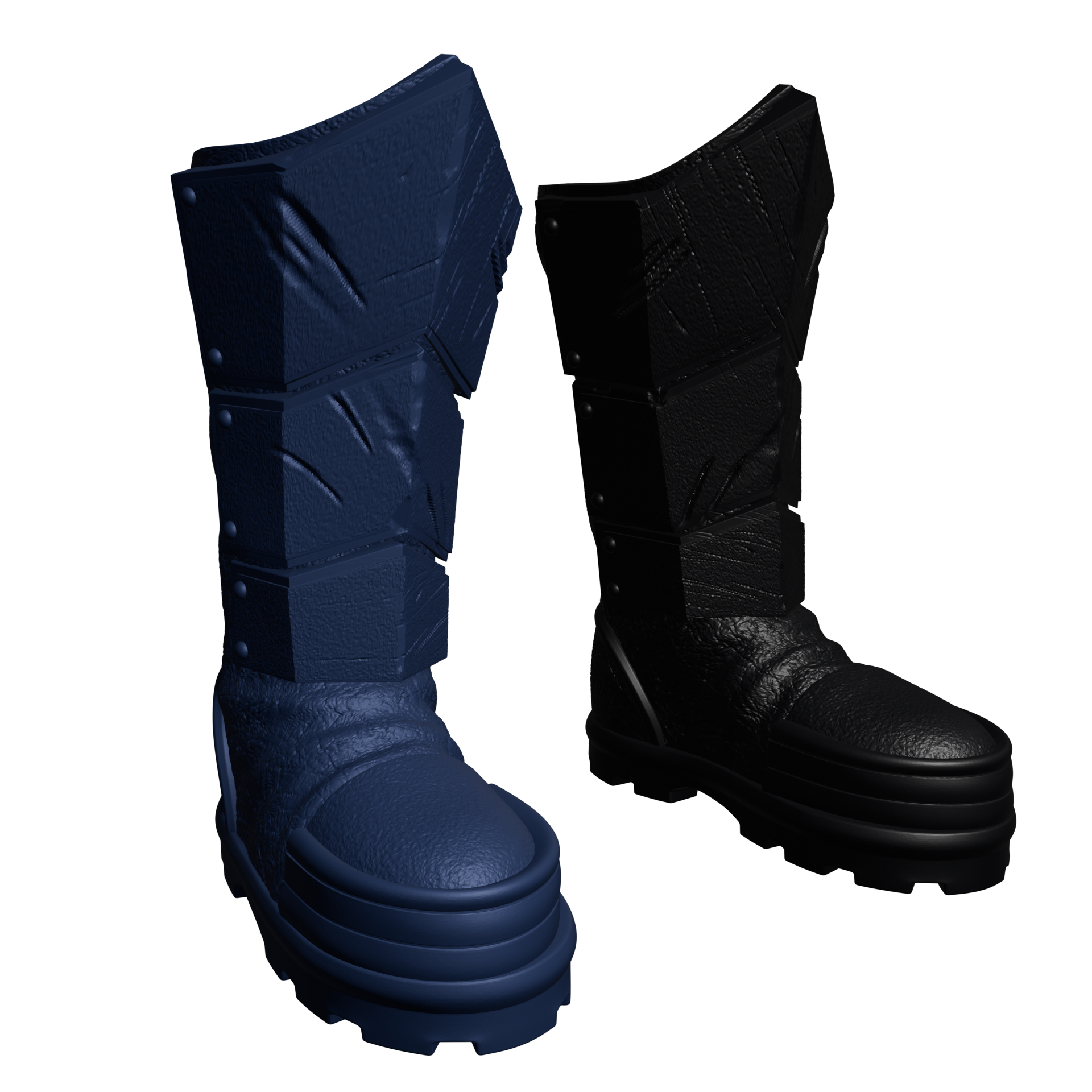 1/6 Scale Action FIgure Boots: Dark Knight (Flashpoint v3)
