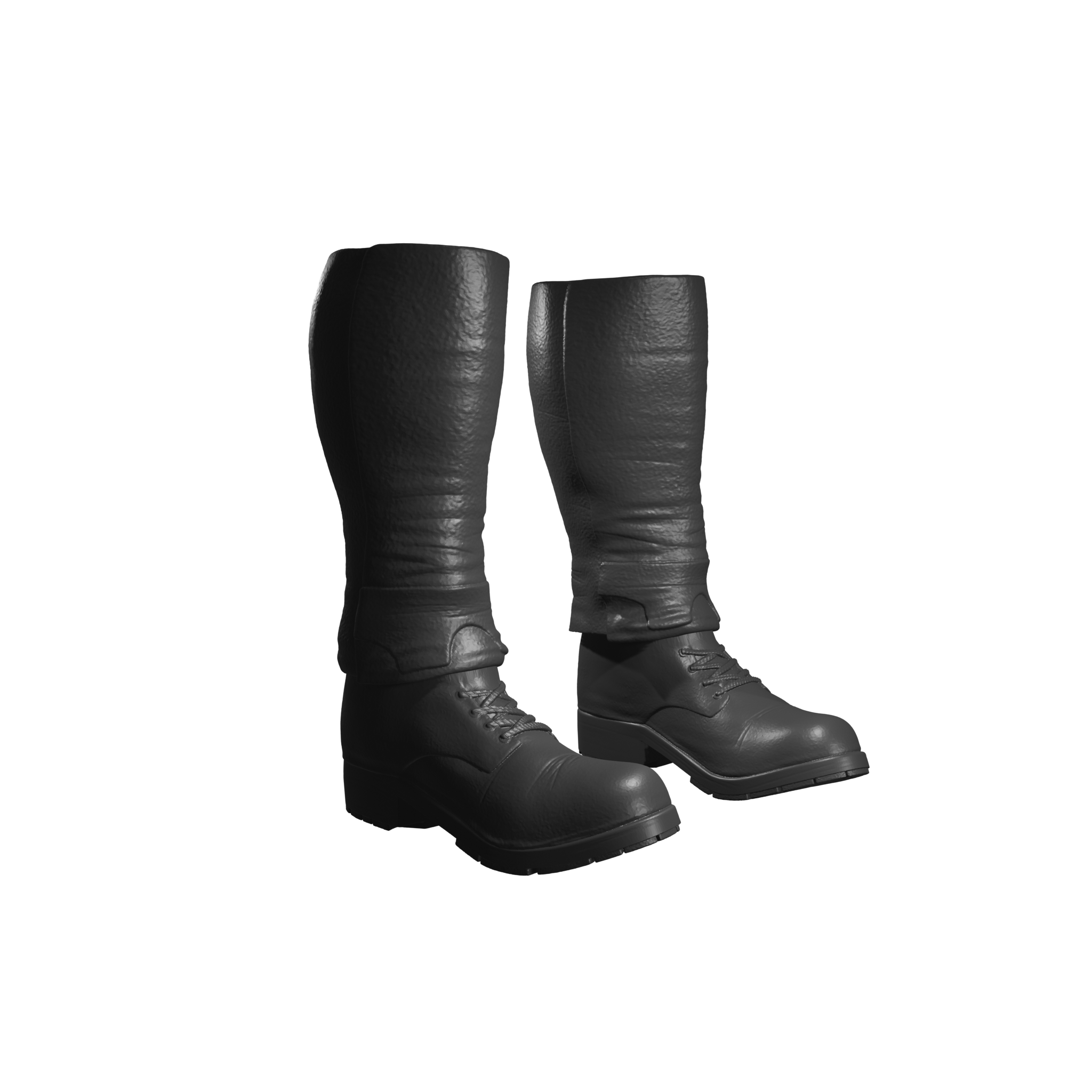 1/6 Scale Action FIgure Boots: Battinson