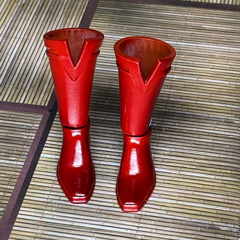 Thumbnail: STL File: Hero Boots (Superman)