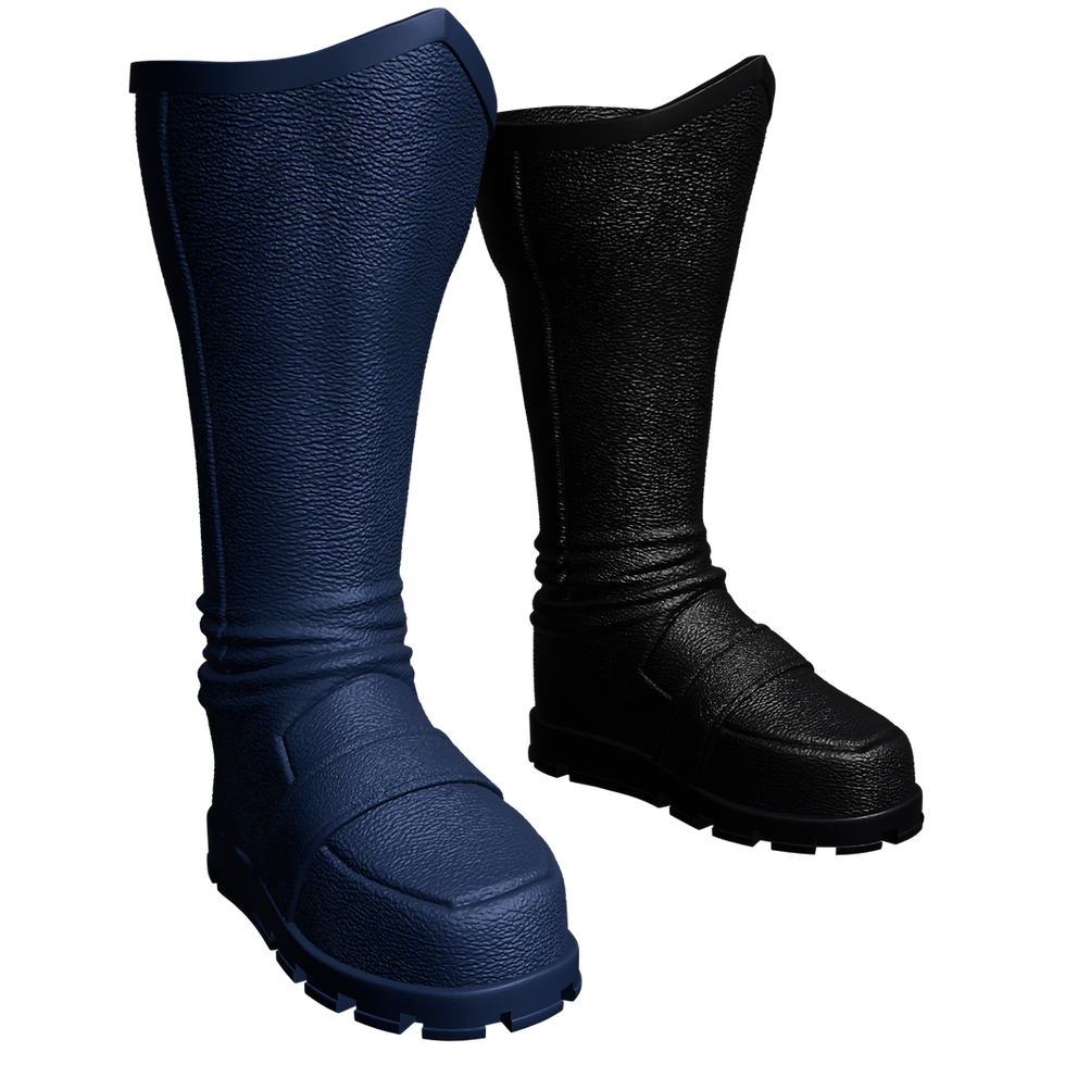 1/6 Scale Action FIgure Boots: Dark Knight (Earth One)