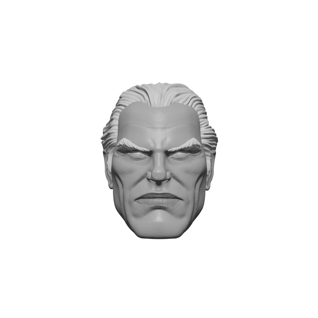1/6 Scale Head [Unpainted]: Dark Knight (Returns-Bruce)