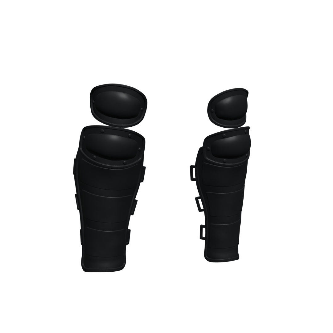 1/10 Scale Action Figure Shin Guards: Classic Mortal Kombat