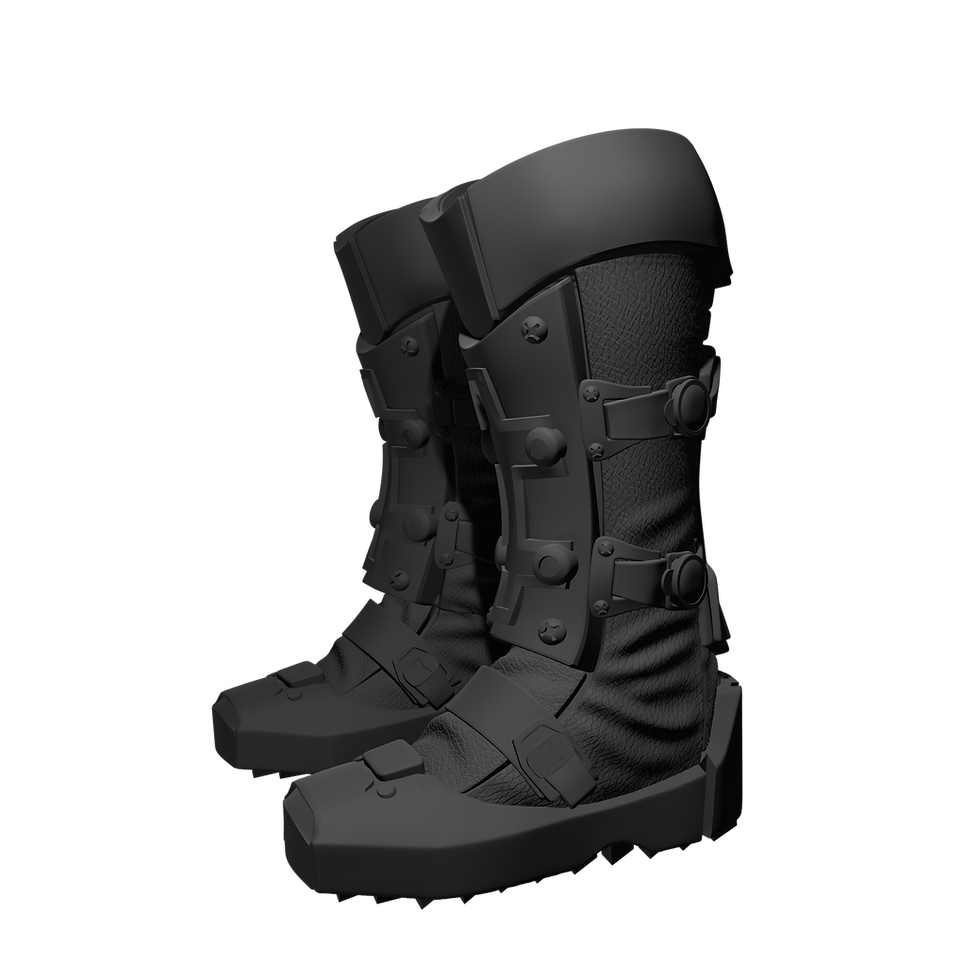 Thumbnail: 1/6 Scale Action FIgure Boots: Baron Von Bendsalot