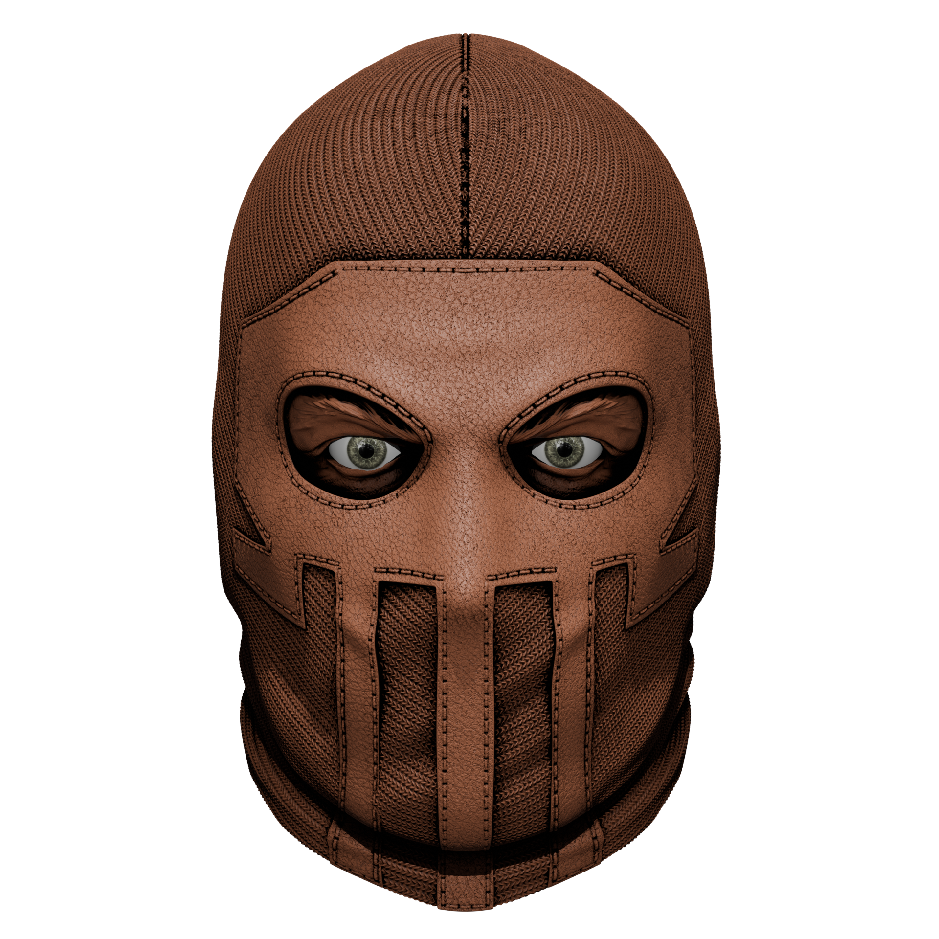 1/12 Scale Head [Unpainted]: Vengeful Marine (Punisher-Hooded)