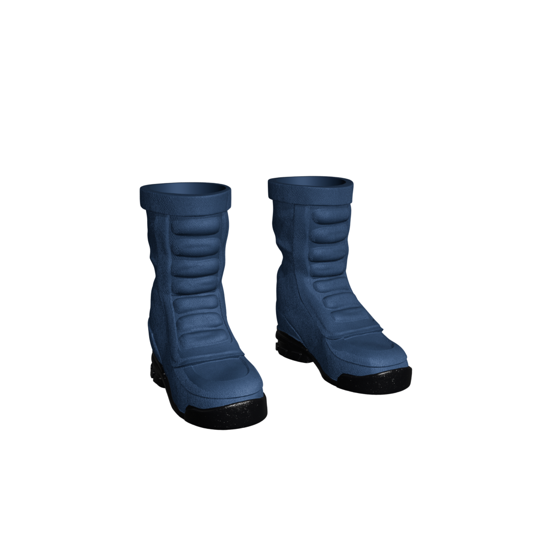 1/6 Scale Action Figure Boots: Peacemaker