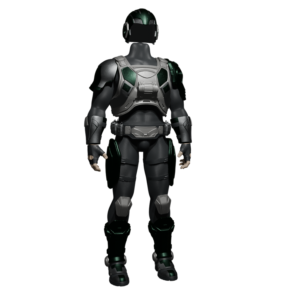 Thumbnail: 1/12 Scale Kit [Unpainted]: Master of the Universe (Man-at-Arms)