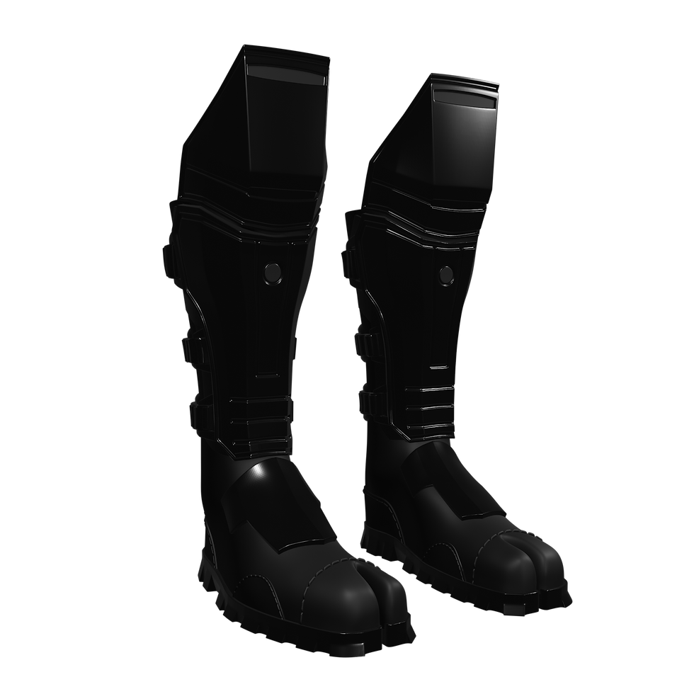 Thumbnail: 1/10 Scale Action FIgure Boots: Ninja Tech (Inspired by Snake Eyes)