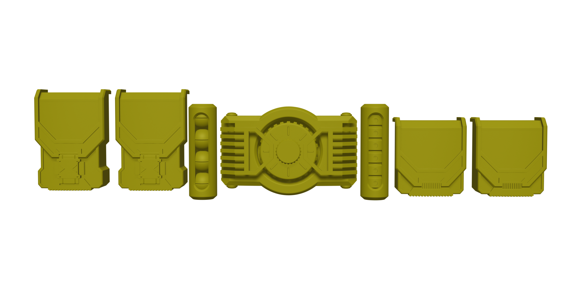 Action Figure Accessory: Bags (Compartments)