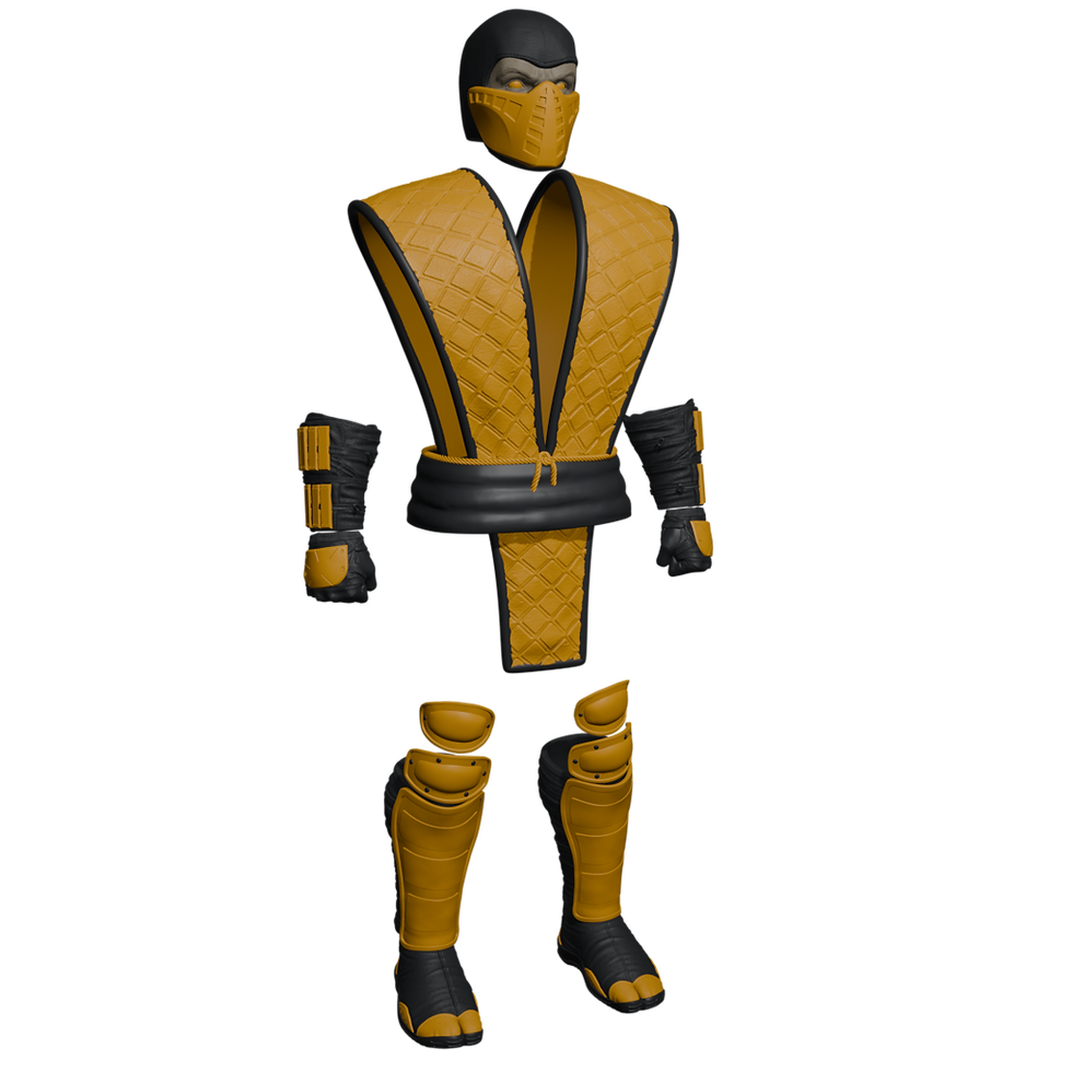 Thumbnail: 1/18 Scale Deluxe Action Figure Kit: Mortal Kombat Classic