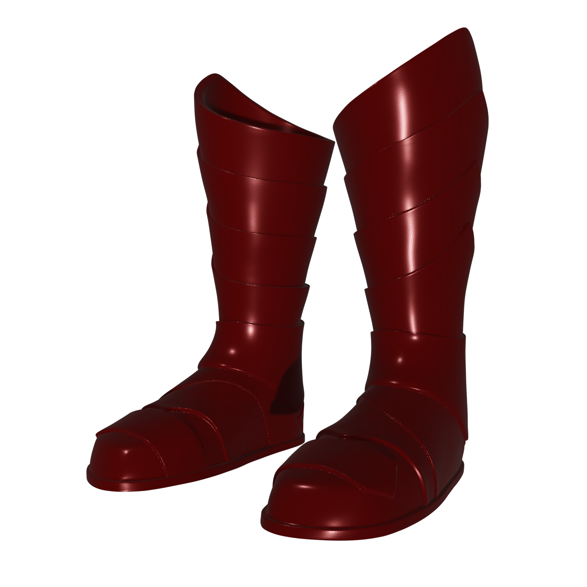1/12 Scale Action Figure Boots: Super Steel Man (Injustice)