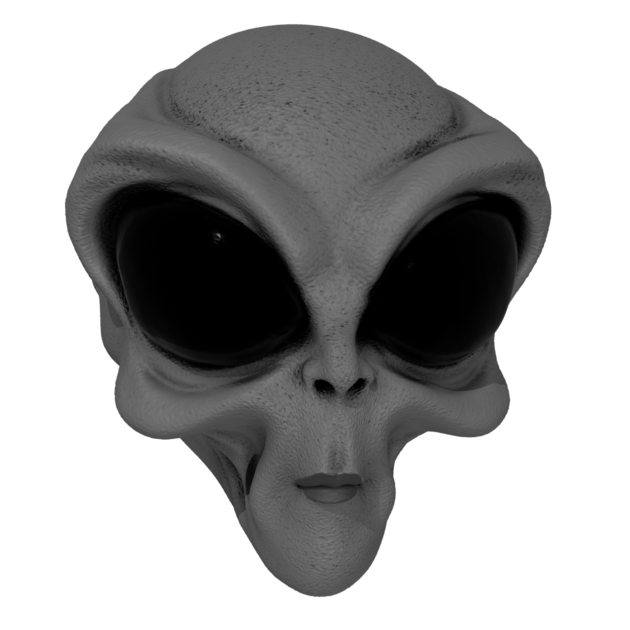 1/6 Scale Head [Unpainted]: Alien (Female Gray)