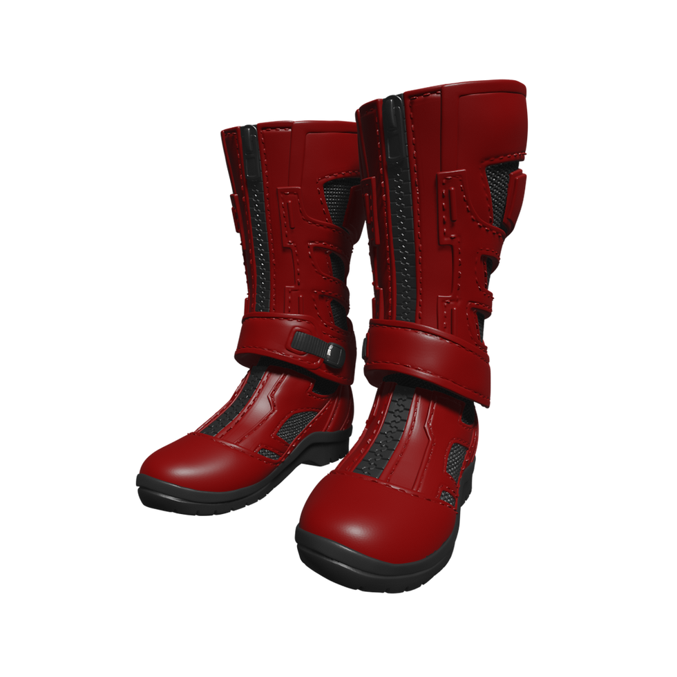 Thumbnail: 1/10 Scale Action FIgure Boots (Leather Padded)