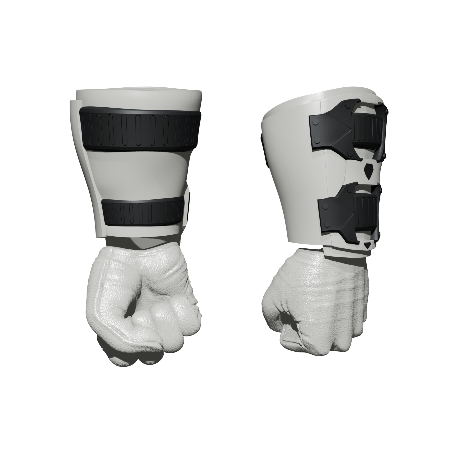1/10 Scale Action Figure Wrists: General Purpose v2