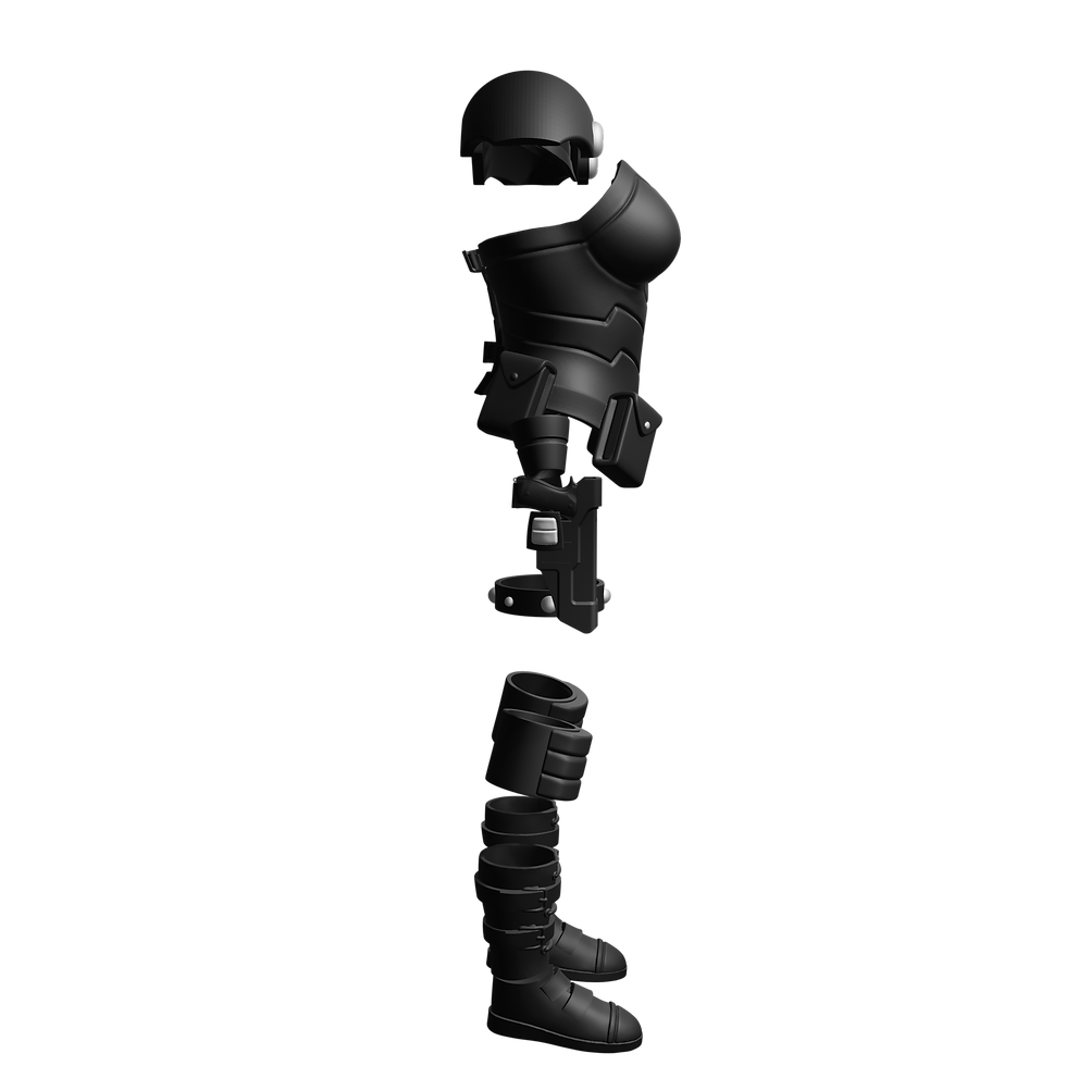 Thumbnail: 1/12 Scale Action Figure Kit: Dark Canary