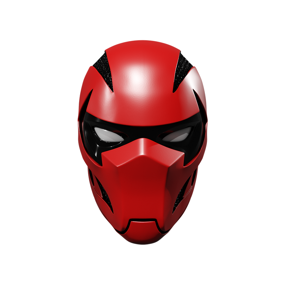 Thumbnail: 1/10 Scale Head [Unpainted]: Red Hood (Outlaw)