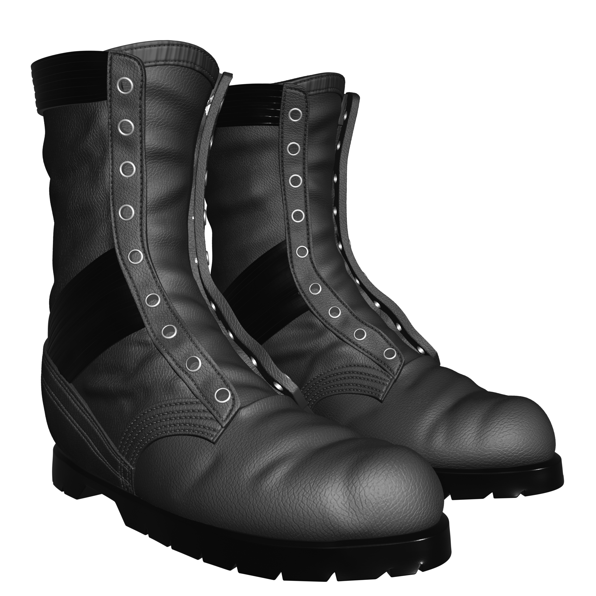 1/6 Scale Action FIgure Boots: Combat v2 (USMC)