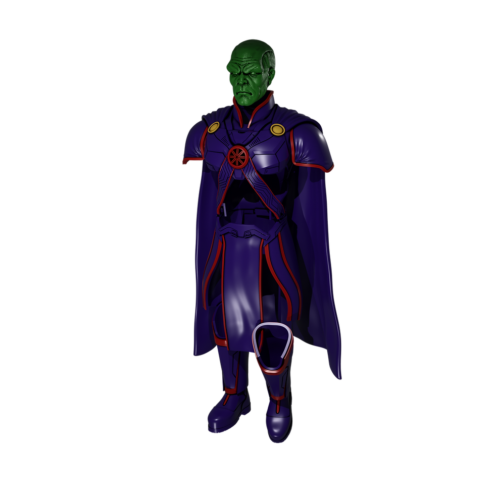 Thumbnail: 1/10 Scale Action Figure Kit: Martian Man Hunter v1