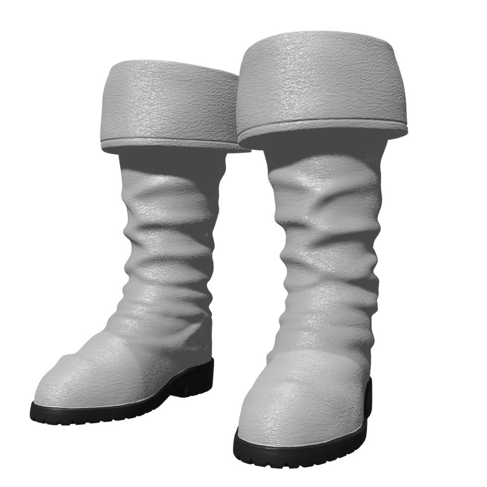 Thumbnail: 1/6 Scale Action FIgure Boots: Captain USA (Classic Cuffed v2)